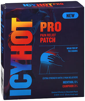 ICY HOT PRO PAIN REL PATCH 5CT