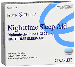 F&T SLEEP AID NT 25MG CP CS24