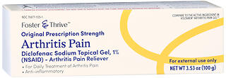 F&T ARTHRITIS PAINGEL 1% 100GM