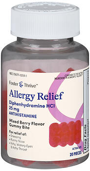F&T ALLER REL ANTI CHW 25MG 20