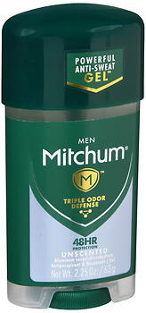 MITCHUM A/P GEL UNSCNT 2.25OZ