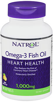 NTRL OMEGA-3 SOFTGL 1MMG 60+30