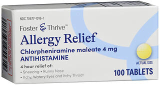 F&T ALLERGY 4HOUR TAB  100
