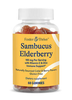 F&T ELDERBERRY GUMMY 60