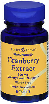 F&T CRANBERRY 500MG TB 30