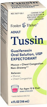 F&T TUSSIN 4OZ