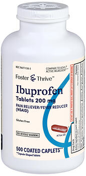 F&T IBUPROF 200MG CAPL  500