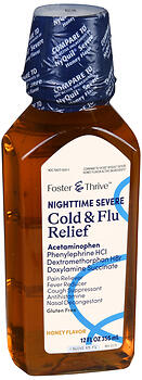 F&T COLD&FLU SEVER NT HNY 12Z