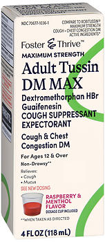 F&T TUSSIN DM MAX CHRY 4OZ