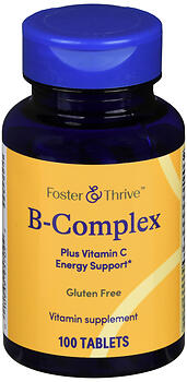 F&T VIT B CMPLX W/ C TB 100