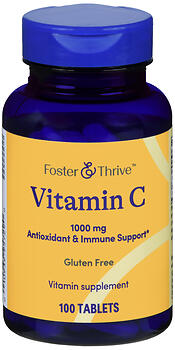 F&T VIT C 1000MG TAB 100