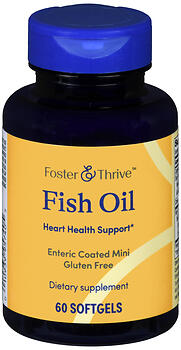 F&T FISH OIL 1300MG MINI SG 60