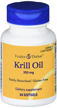 F&T KRILL OIL 350MG SFTGL 60