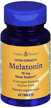 F&T MELATONIN 10MG E/R TAB 60