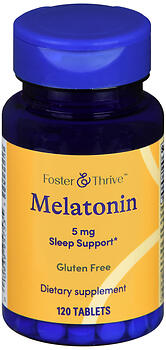 F&T MELATONIN 5MG TAB 120