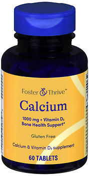 F&T CALCIUM 1000MG +D TB 60