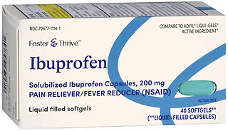 F&T IBUPROF 200MG SFTGL 40