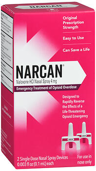 NARCAN NLX HCI NASAL SPRAY4MG2