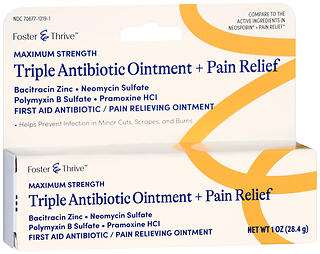 F&T ANTIBIOT OINT+P/REL M/S1OZ