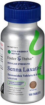 F&T ECO SENNA 8.6MG TAB 150