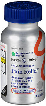 F&T ECO PAIN REL 325MG TAB 120