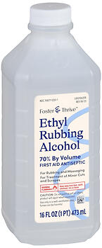 F&T ALCOHOL ETHYL 70% 16Z CS12
