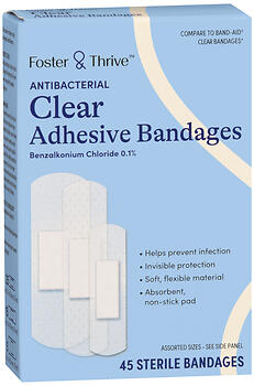F&T BAND ANTIBAC CLR ASST  45