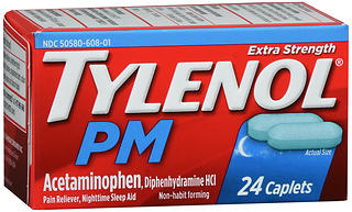 TYLENOL XSTRNGTH PM CAP 24