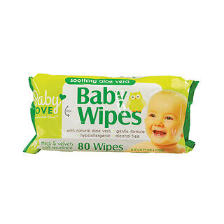 OTW BABY WIPES W/ALOE 72CT 12