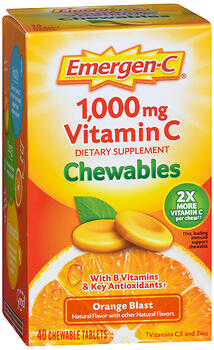 EMERGEN-C SUP ORANG CHW 40