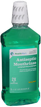 HM MOUTHWASH SPRING MINT 33.8Z