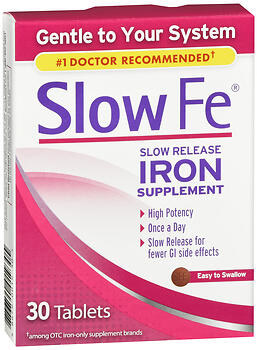 SLOW FE TABLETS 30