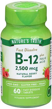 NT B-12 2500MCG FOLIC ACD TB60