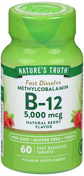 NT B-12 5000MCG METHYL TB60