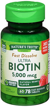 NT BIOTIN 5000MCG BONS TB60+18