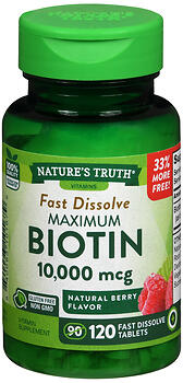 NT BIOTIN 10000MCG BNS TB120