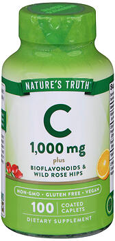 NT VIT C 1000MG BIOFL RH TB100