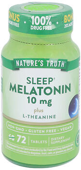 NT MELATONIN 10MG+THEANIN TB72