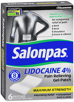 SALONPAS LIDO GEL-PATCH 6