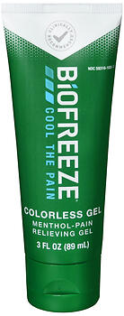 BIOFREEZE GEL CLEAR 3OZ