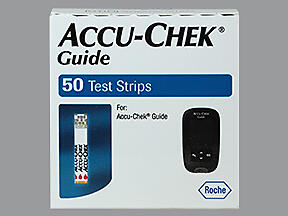 ACCU-CHEK GUIDE TEST STRIPS 50