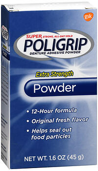 SUPER POLI-GRIP POWDER   1.6OZ