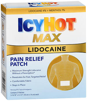 ICY HOT LIDOCAINE PATCH 5CT