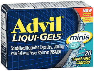 ADVIL LIQ GEL MINIS 20