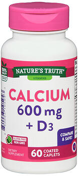 NT CALCIUM 600MG +D3 TB 60