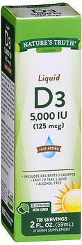 NT VIT D LIQ 5000IU 2OZ