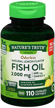 NT FISH OIL 2000MG LM SFTGL110