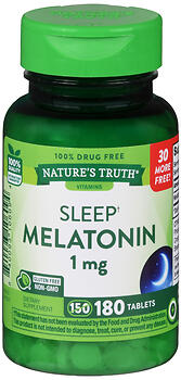 NT MELATONIN 1MG TB 180