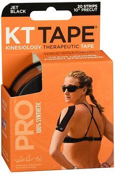 KT PRO KINES THRPY TAPE BLK 20