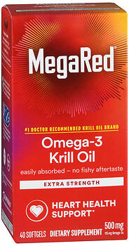 MEGARED OMEGA3 E/S 500MG CP 40